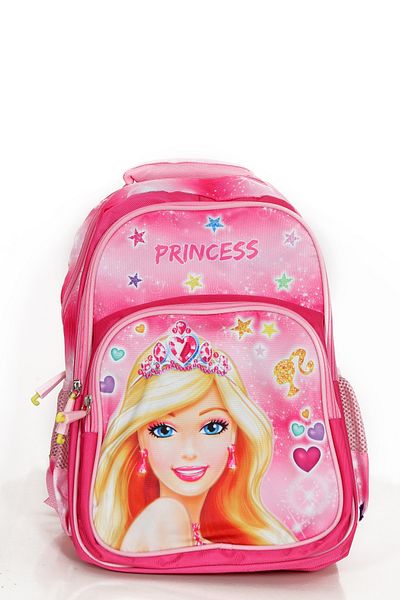 Moricha Set triplu stilou, rucsac și cutie de prânz pentru școală primară și gimnazială cu imprimeu prințesă pentru fete