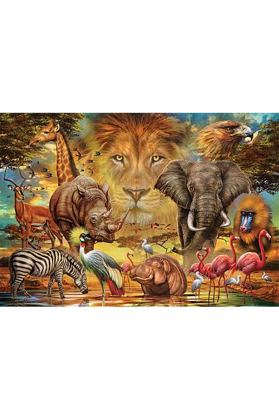 Anatolian Puzzle 260 Pieces Animal Kingdom 3342