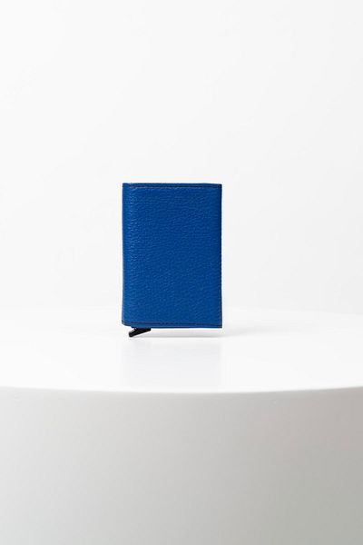 BAYDERİ Genuine Leather Valde - Card Holder Wallet with Mechanism