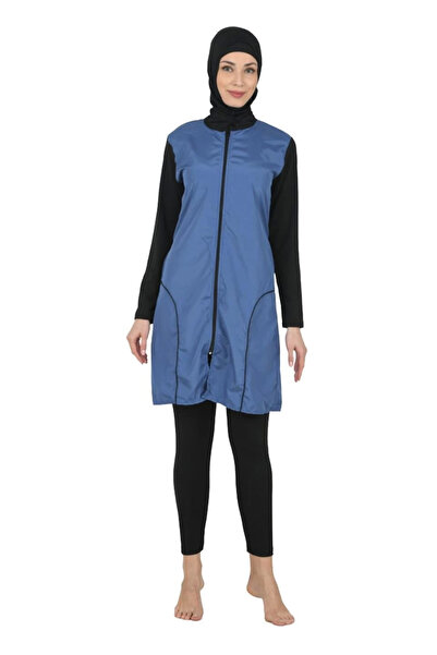 fantastik store Fantasy Women's Full Covered Parachute Fabric Hijab Swimsuit