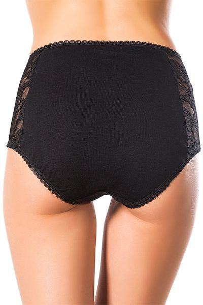 ZENCHES Elegant Lace Transpan Transition High Waist Transparent Women's Fancy Panties