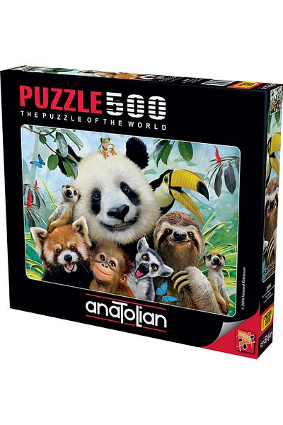 Anatolian Puzzle Anatolian 500 Piece Zoo Selfie 3596