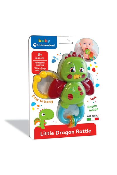 CLEMENTONI Clementoni Baby Cute Dragon Rattle - 17779
