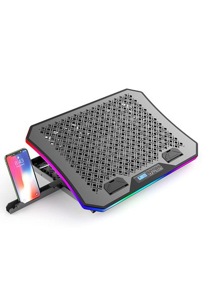 Bix Bx-Cp02G Rgb Illuminated Gaming Notebook Cooler