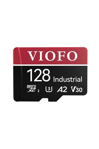 Viofo بطاقة ذاكرة Micro SD سعة 128 جيجابايت - 100 ميجابايت/ثانية وكتابة 80 ميجابايت/ثانية، فئة التحمل 10 A2 V30