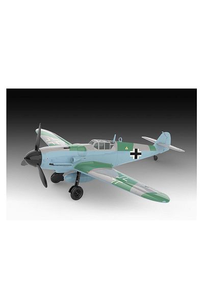 REVELL مجموعة ماكت ايزي كيت للطائرة ميشرشتيمت Bf109g-6 03653