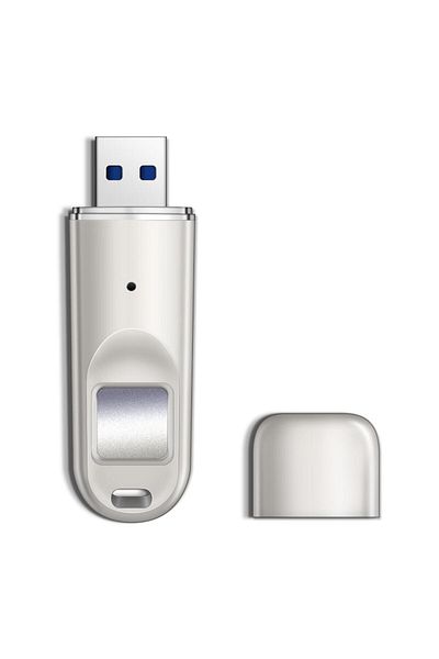 DM ذاكرة فلاش Fd069 مشفرة USB 3.0 بسعة 128 جيجابايت مع قارئ بصمات الأصابع