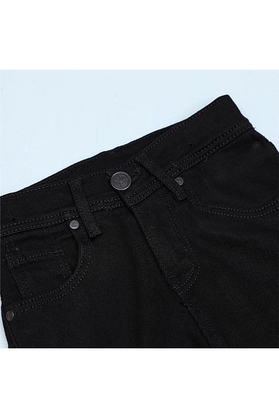 WANEX Girl's Black Mom Jeans Trousers - G598
