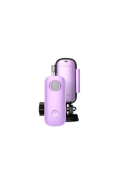 SJCAM Cameră de acțiune mini C100 4k violetă