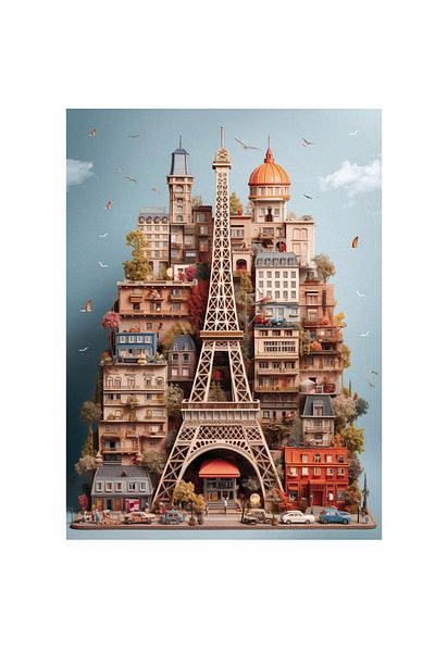 Anatolian Puzzle 1000 Pieces Eiffel 1168