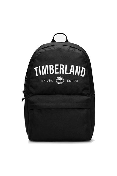 Timberland Printed Backpack 22lt Unisex Black-white Backpack Tb0a5ssbn921