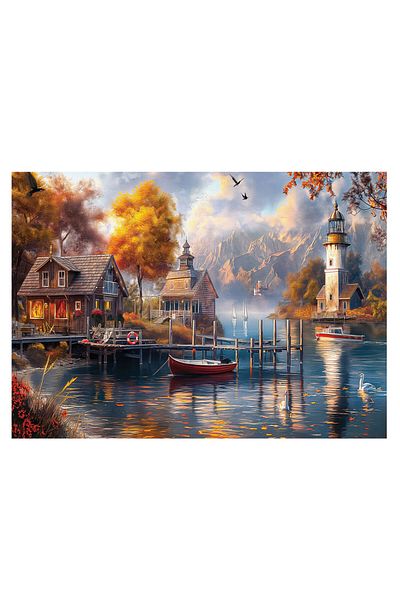 Anatolian Puzzle 1500 قطعة الخريف في البحيرة 4581