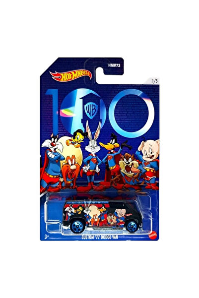 HOT WHEELS Warner Bros 100. Yıl Temalı Arabalar Hmv73-hlk29