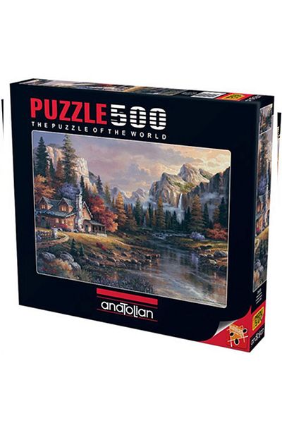 Anatolian Puzzle 500 قطعة منزل في نهاية الوادي 3533
