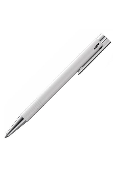 Lamy Logo Mplus Ballpoint Pen Bright White 204 Mt-b