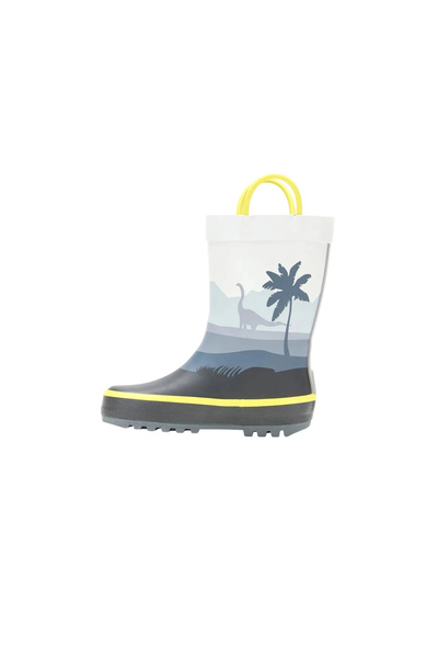Kamik Dino Unisex Παιδικές Γκρι Μπότες UNISEX ΠΑΙΔΙΚΕΣ ΜΠΟΤΕΣ EK9233N