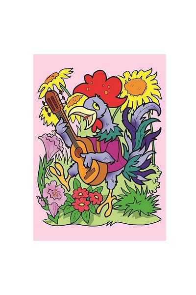 Art Puzzle 4490 Model 12 24 Pieces Musician Animals