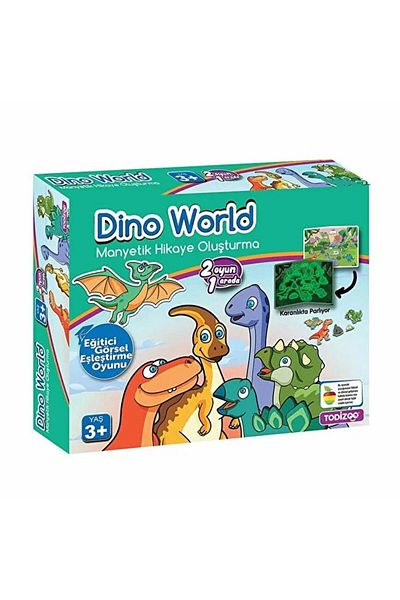 Todizoo 83915 Dino World Magnetic Story Creation