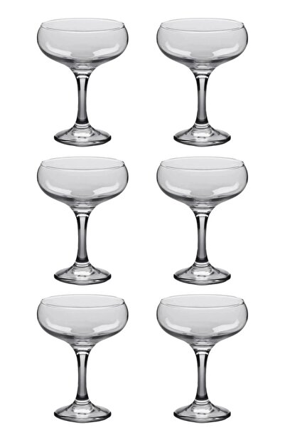 Paşabahçe 6 Lı Cup Cam Sunumluk Ayaklı Fma091511