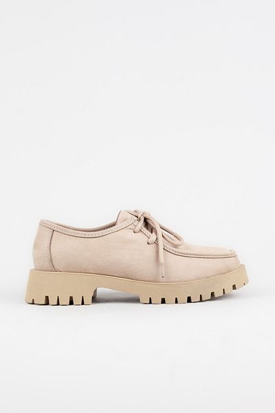 Adım Adım Women's Genuine Leather Thick Soled Casual Loafer