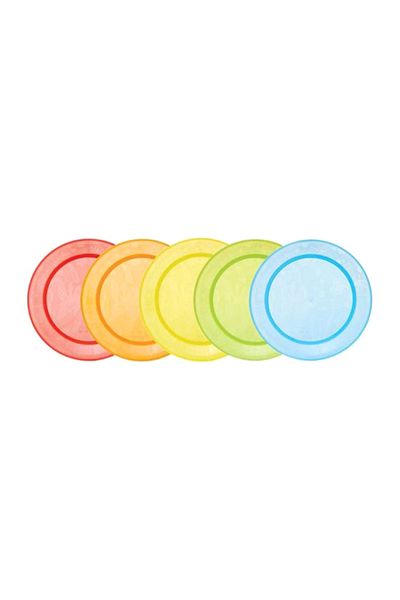 Munchkin MunchkinPlates 5 Piece Multicolor Plate Set
