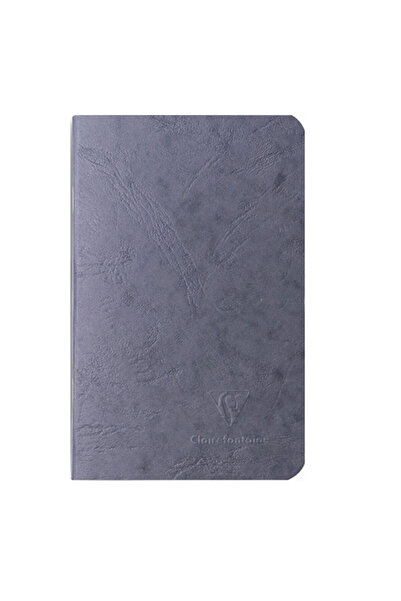 Clairefontaine Age Bag Stapled A6 Çizgili Defter Gri 734165c