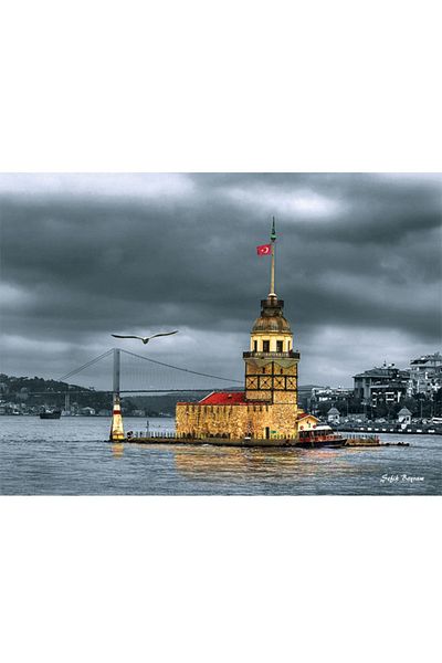 Anatolian Puzzle 1000 Pieces Maiden's Tower Nostalgia 3167