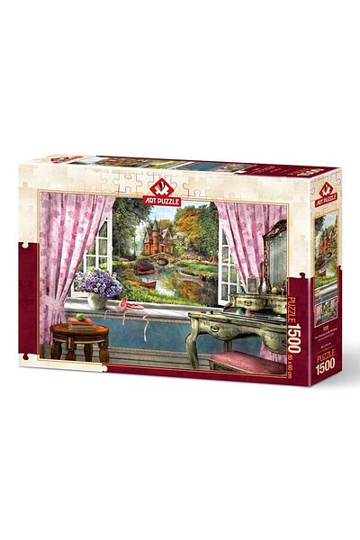 Art Puzzle Castle in My Window 5388 - 1500 Pieces