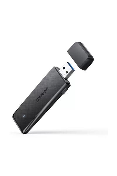 Ugreen Ac1300 Usb 3.0 1300mbps 2.4/5ghz Wi-fi Kablosuz Alıcı Ağ Adaptörü