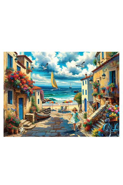 Anatolian Puzzle 1000 Piece Jigsaw Puzzle - Dream Town 1185
