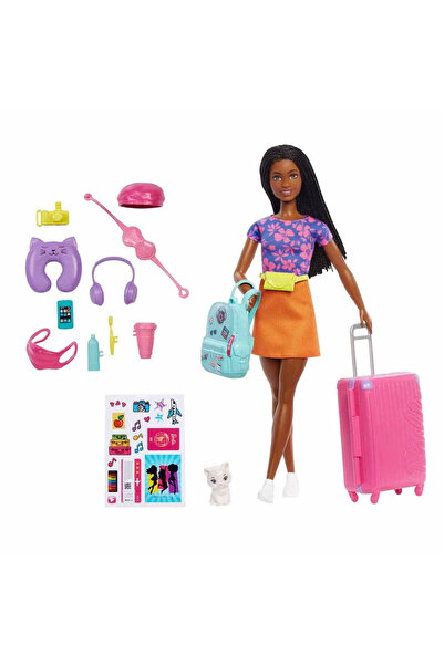 Barbie Brooklyn Seyahatte Bebeği Ve Aksesuarları Hgx55