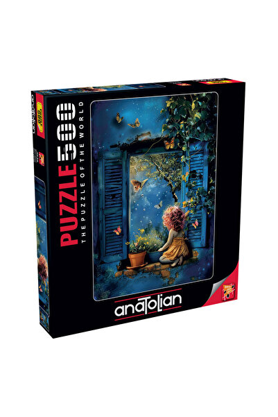 Anatolian Puzzle 500 Pieces Blue Night 3639