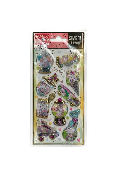 Tanex Tnx-26104 Kids Watery Puffy Label Series - 4-1 Pieces