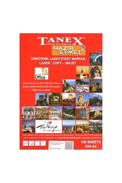 Tanex ETICHETĂ LASER 64x34mm TW-2024