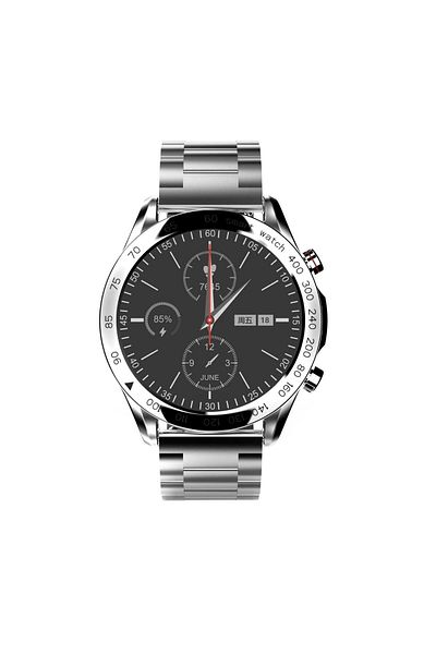 HiFuture Futurego Pro 34mm - Gray Smart Watch, Ip68 Water Resistant