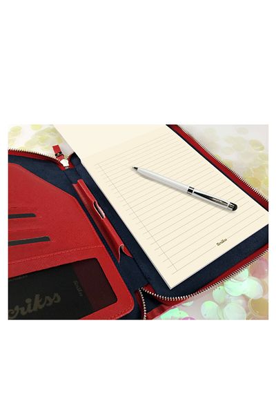 Scrikss Red A5 i Pad Case - Dr8113-c2m Pen