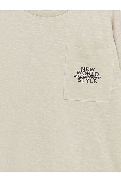 LC Waikiki Tricou pentru băiat cu gât crew de sezon nou - S52774Z4