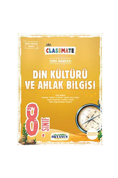 Okyanus Yayınları 8 Sınıf Classmate Din Kültürü Sor Bankası Okyans Yay