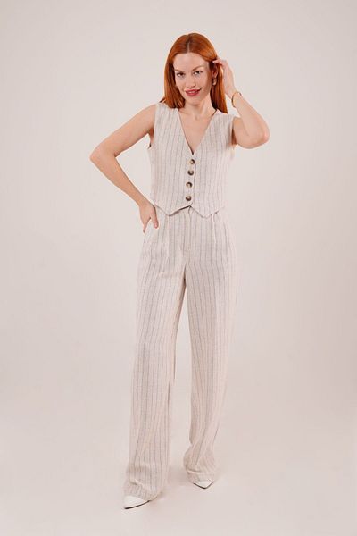 LOKADI Women's Vest Pants 2 Piece Set