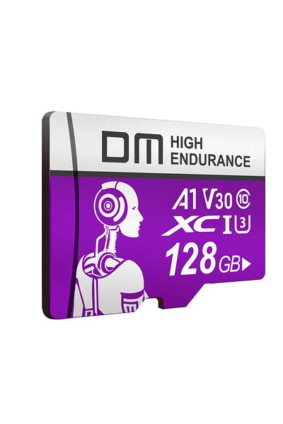 DM بطاقة ذاكرة 128 جيجابايت Klas 10 A1 V30 بسرعة 95 ميجابايت/ثانية Micro SD