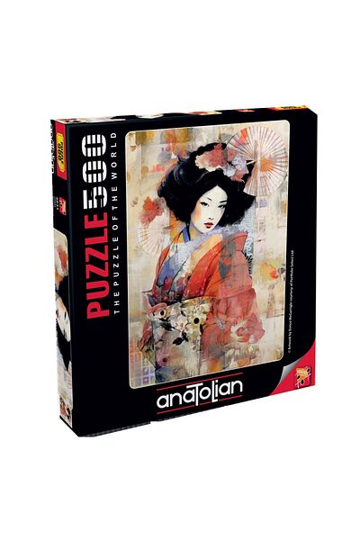 Anatolian Puzzle 500 Parts Geisha 3631