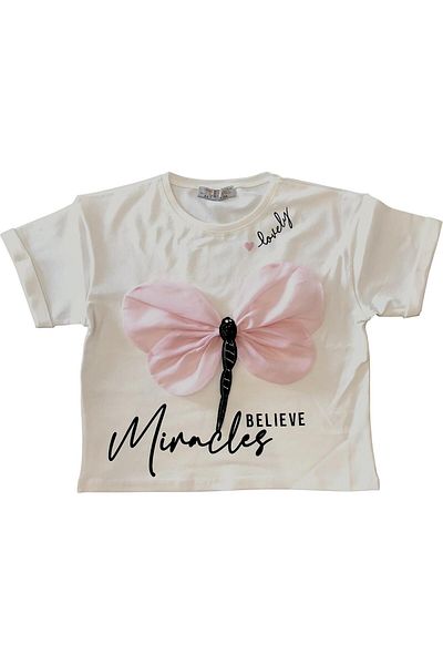 Little Star Girl's Dragonfly Accessory Tshirt
