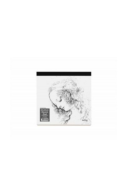 DEFFTER 20x20 Cm Sketchbook White