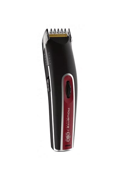 Rowenta ROWENTA TN4422F1 Hair Clipper, Dry/Wet, Black/Red