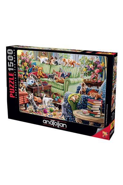 Anatolian Puzzle 1500 Pieces Naughty in the Hall 4575