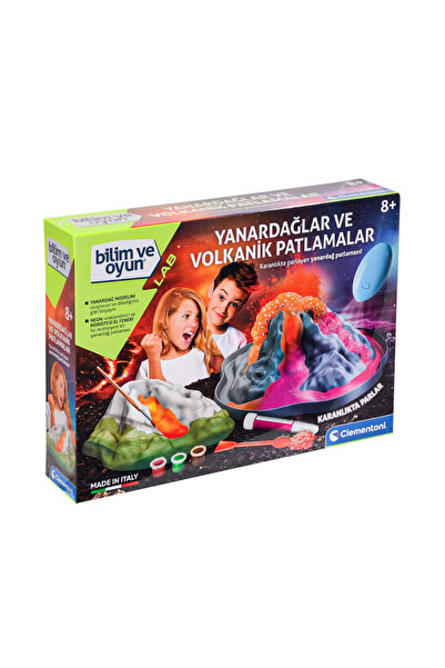 CLEMENTONI Bilim ve Oyun Yanardağlar ve Volkanik Patlamalar 64193