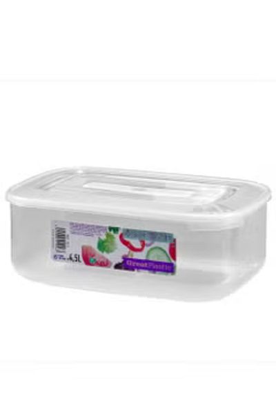 Generic حاوية طعام بلاستيكية أسبانية سعة 4.5 لتر