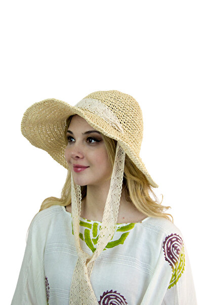 Bay Şapkacı قبعة رجالية - قبعة محبوكة يدويًا برباط 3874