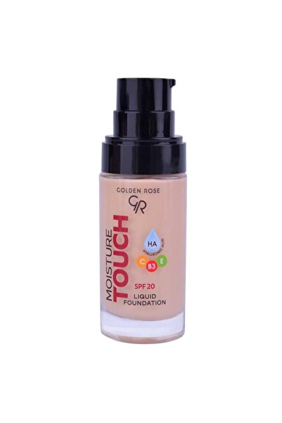 Golden Rose Moisture Touch Liquid Foundation Spf 20 102 30ml