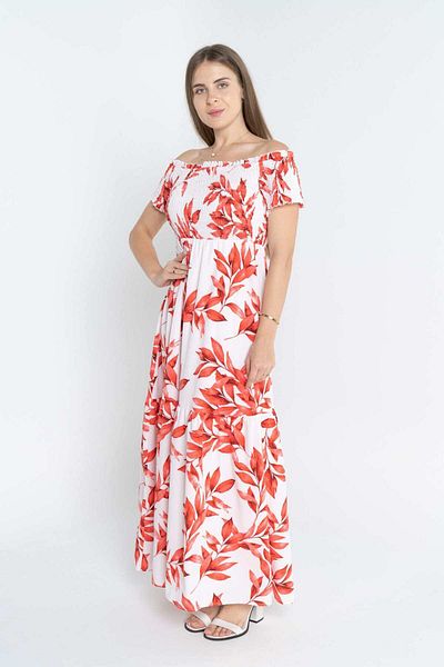 mica Short Sleeve Maxi Dress